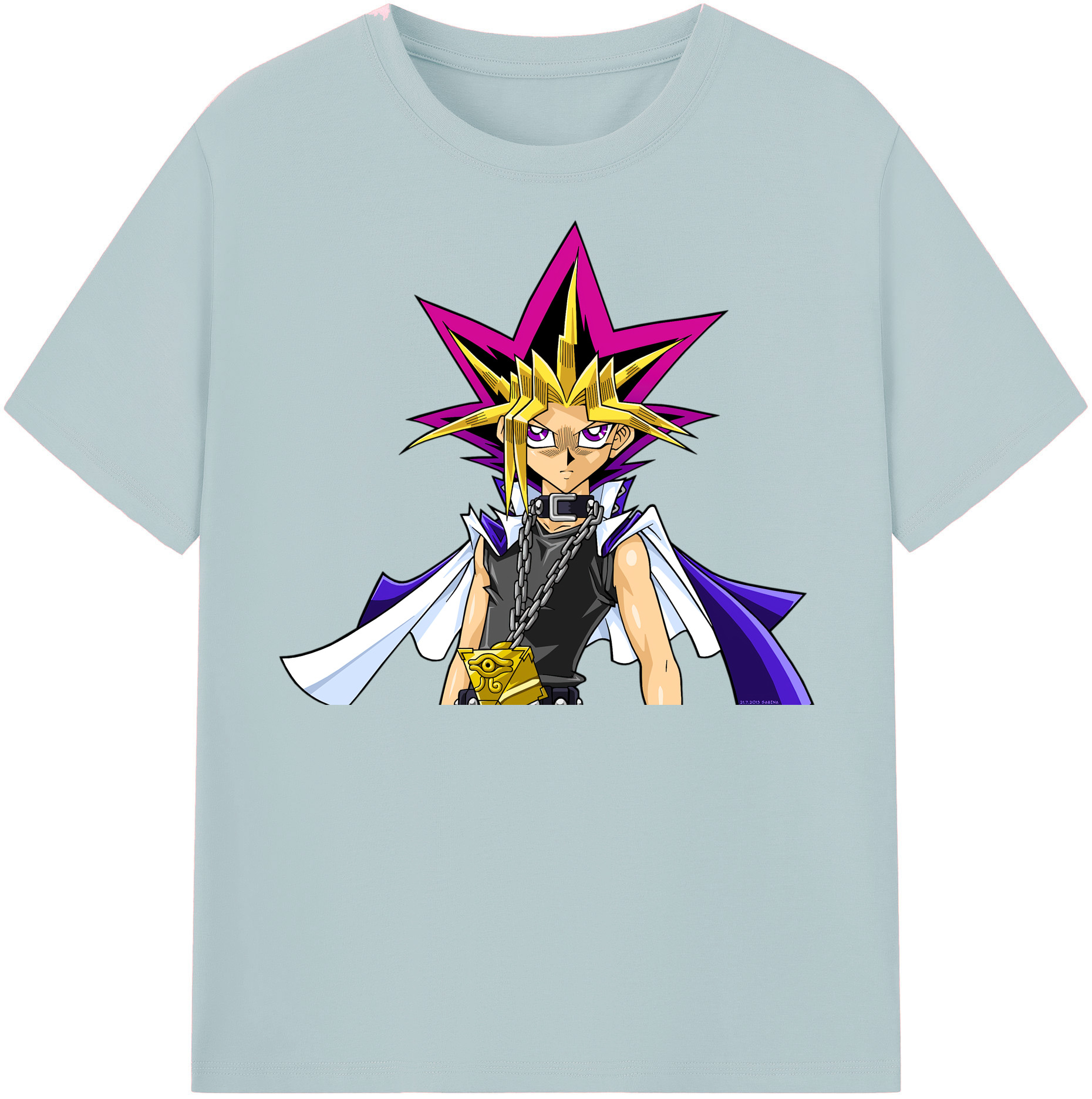 （画像用） 遊☆戯☆王 Yu-Gi-Oh! 綿100％半袖Tシャツ（フロントプリント）